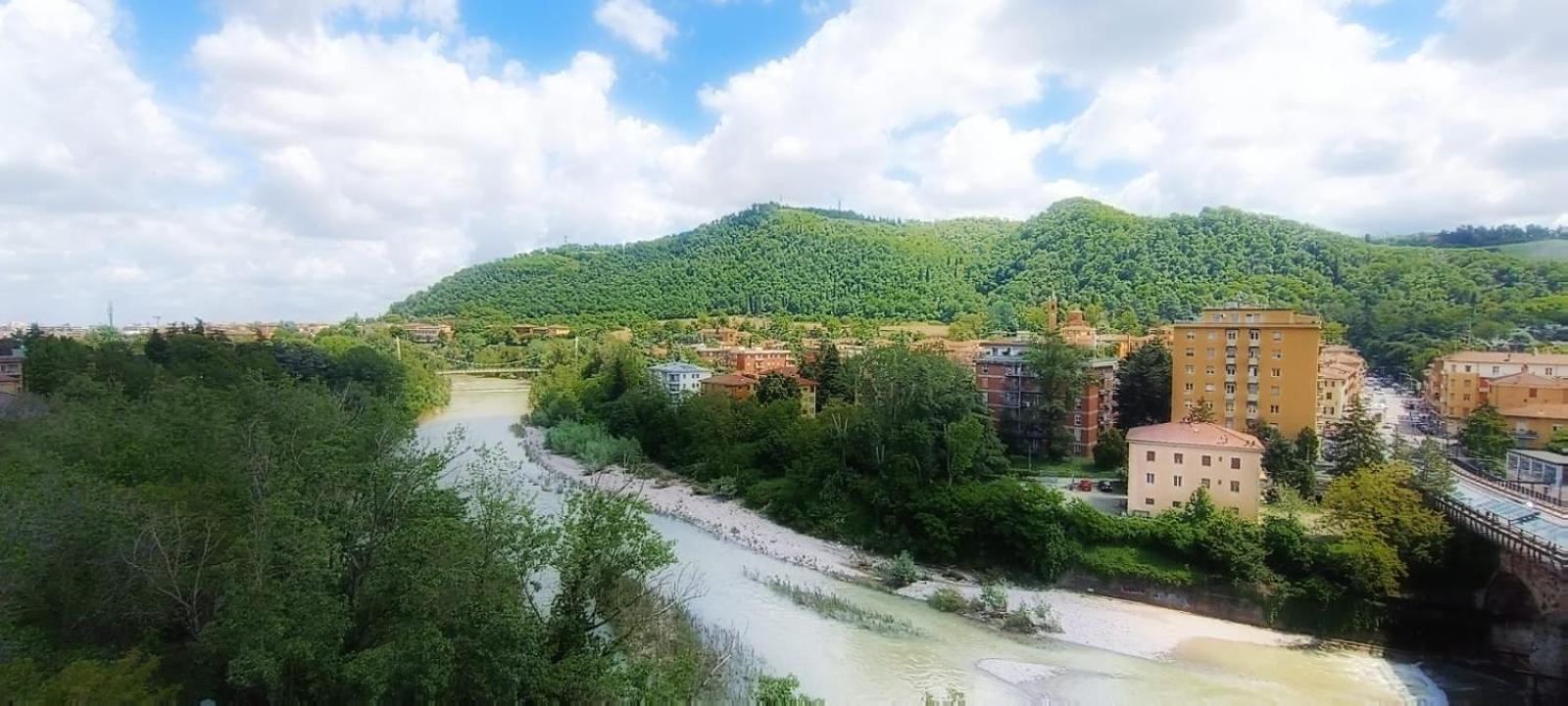 La Terrazza Sul Reno - In Pieno Centro-Due Passi Da Villa Chiara - Comodo Unipol Arena Casalecchio Di Reno Bagian luar foto